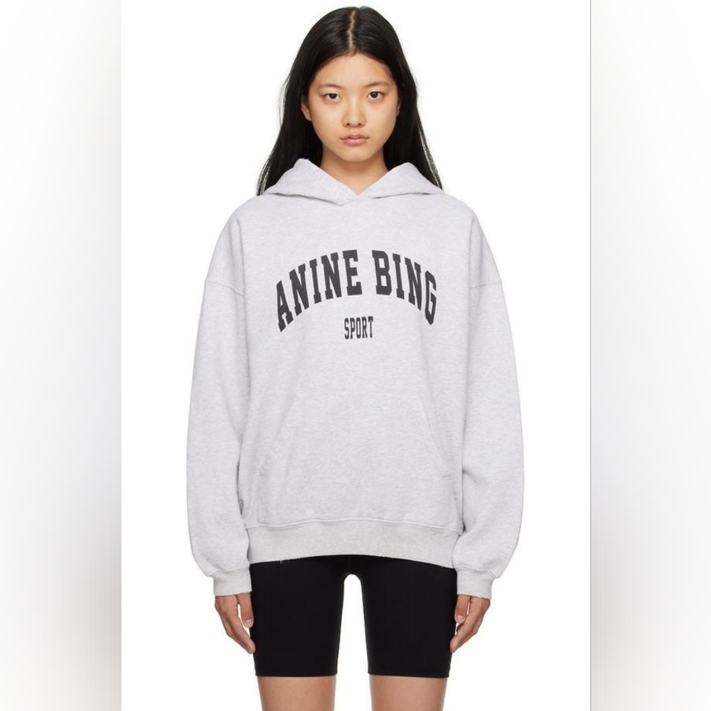 Anine Bing Gray Hoodie